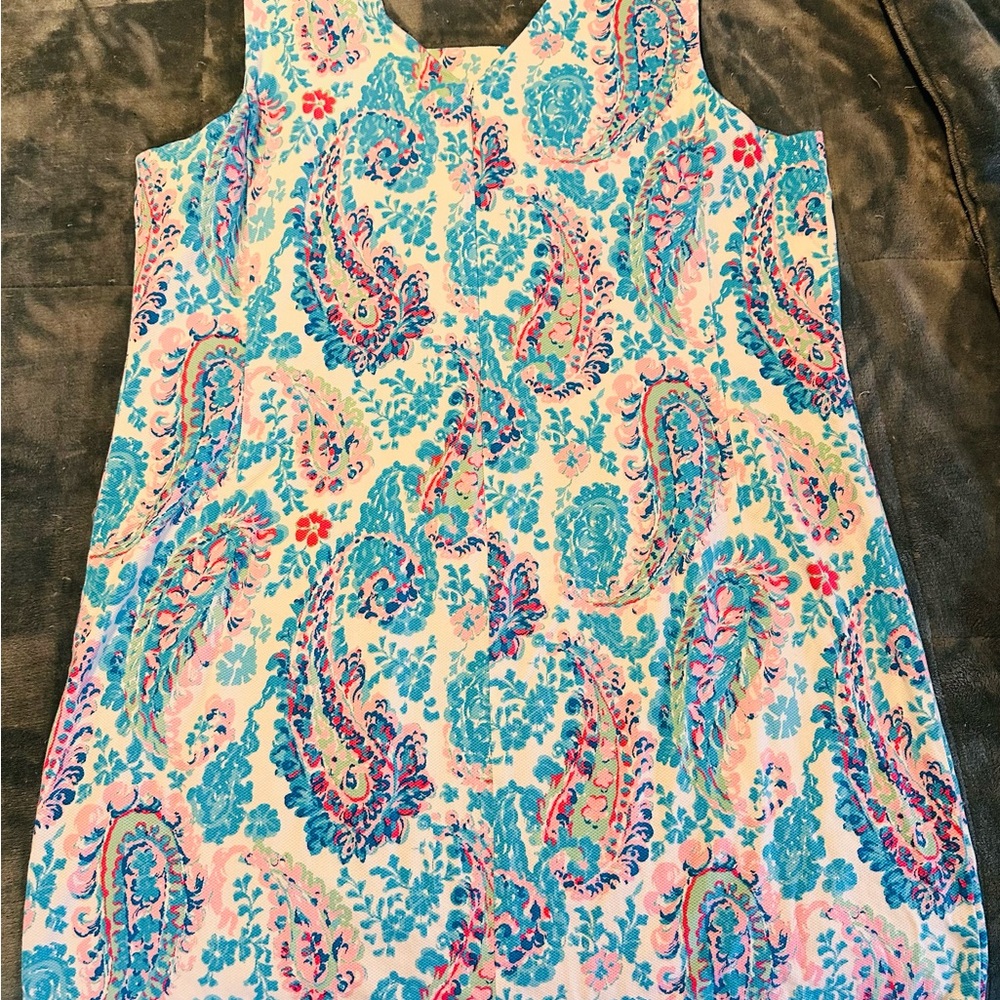 Talbots Multicolor Paisley Dress